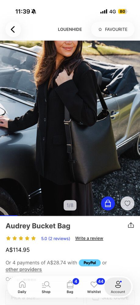Louenhide Audrey Bucket Bag