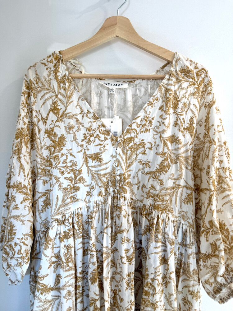 Ivy + Jack Airy Ginger Baroque Dress - 14/XL