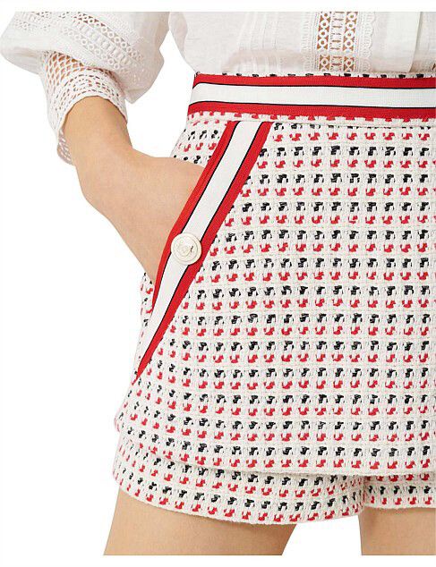 Maje Irona Tweed Skort
