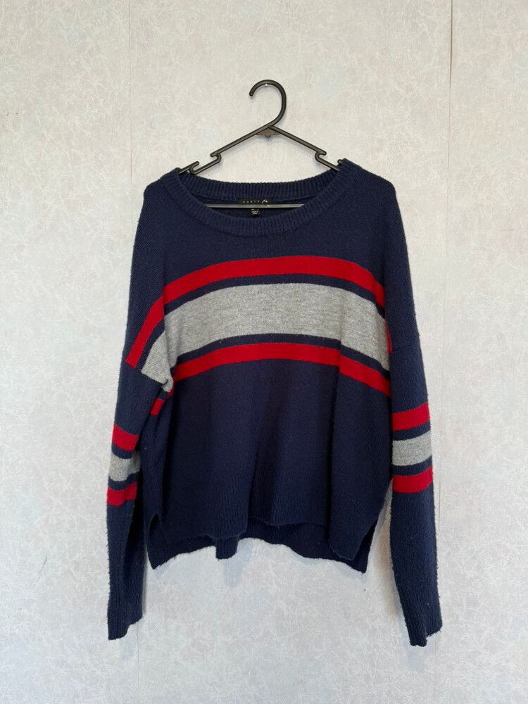 Navy Striped Jumper