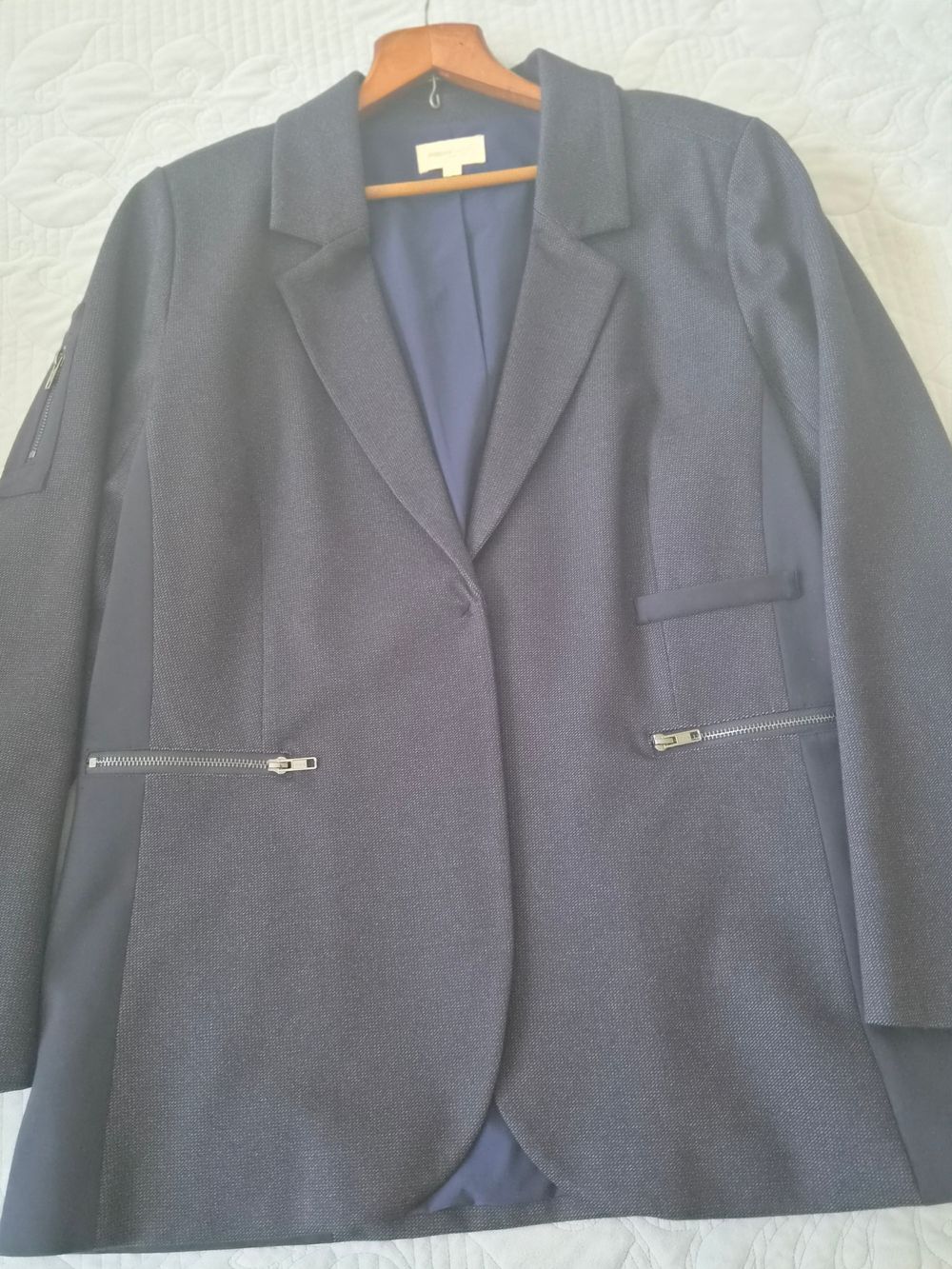 Madly Sweetly Navy Blazer