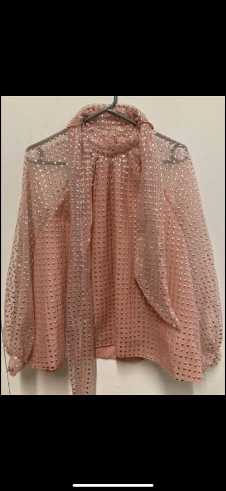 Coop trellise Cooper” just bow with it “blouse , young stud size xs oversized styled