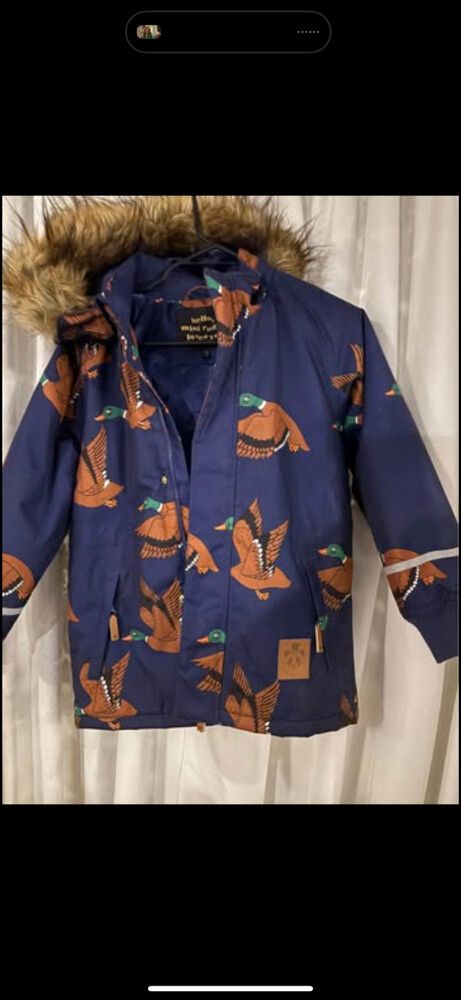 Mini Rodini designer  K2 child’s puffer jacket 124/134 8-9years