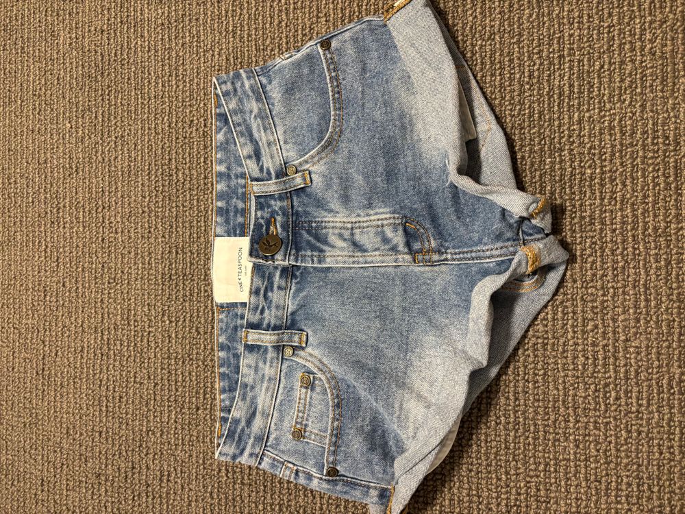 One Teaspoon Bandit Shorts- Cobaine Blue