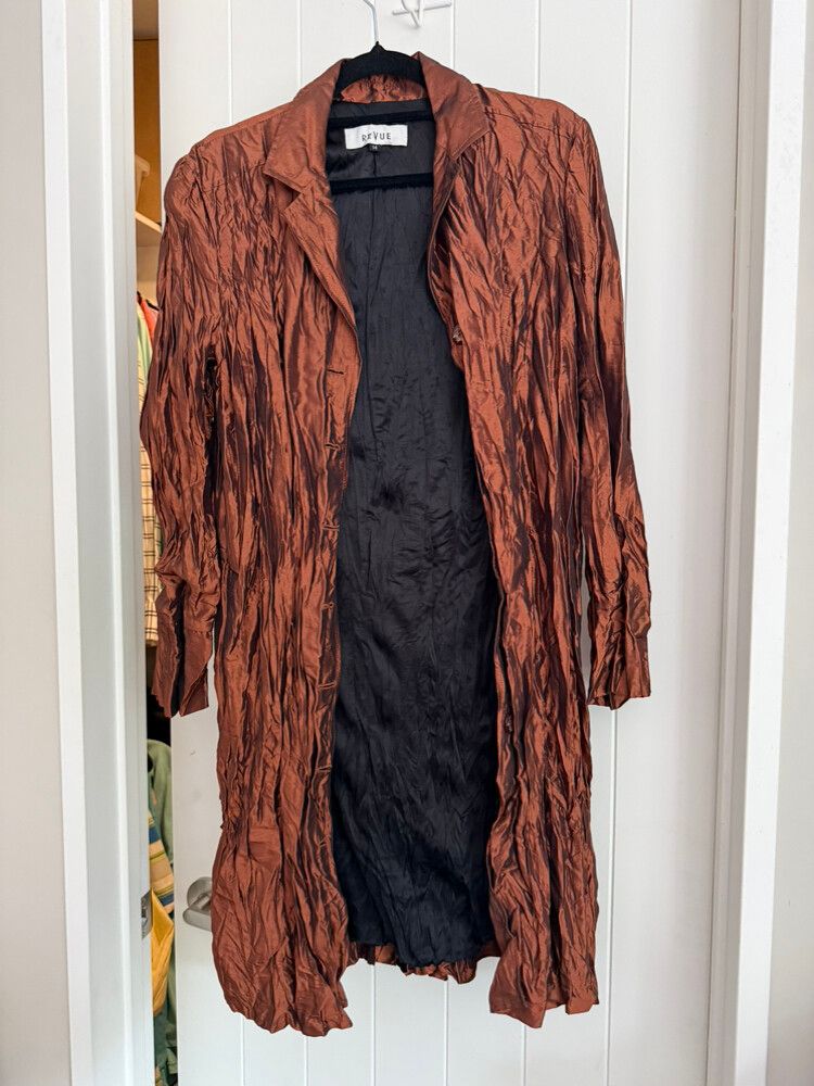 Revue Bronze long jacket