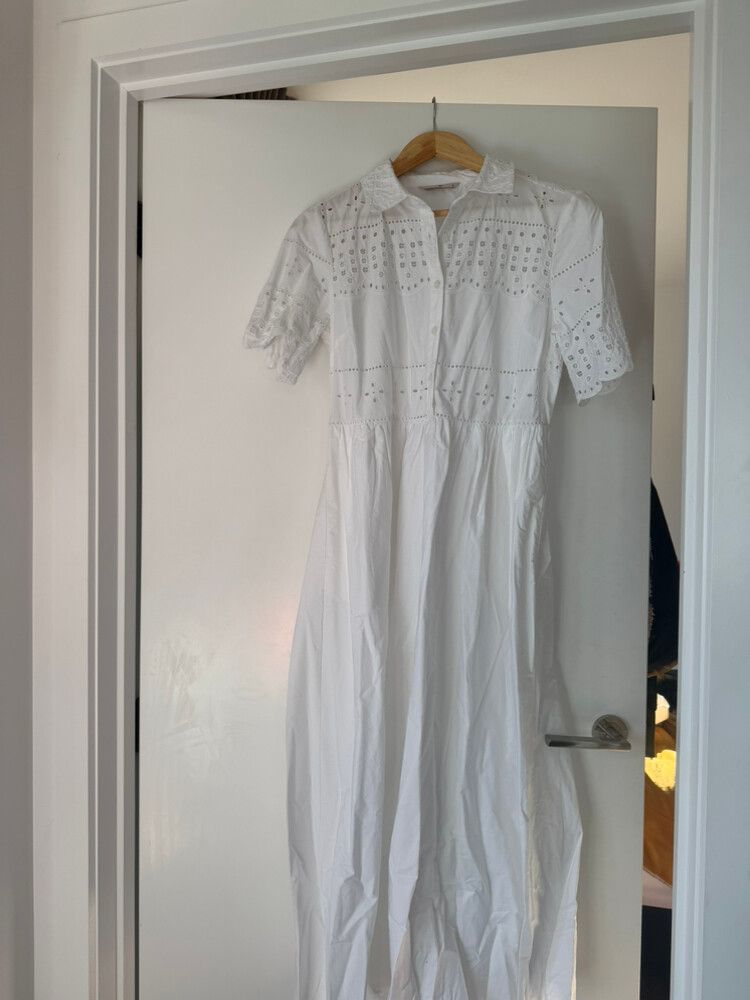 white dress