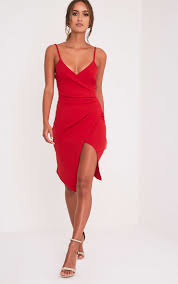 knee length dresses for ladies Lecia Hollyhock A-Line Cut-Out Crepe Midi Dress in White main image 0