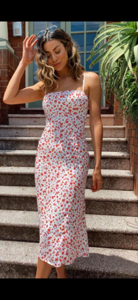 kookai red and white dress Summer has landed. Shop the Malibu Strapless Dress, Ariel Low Cut Top and Maxi Skirt in boutiques and online #kookai
