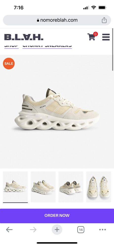 blah sneaker