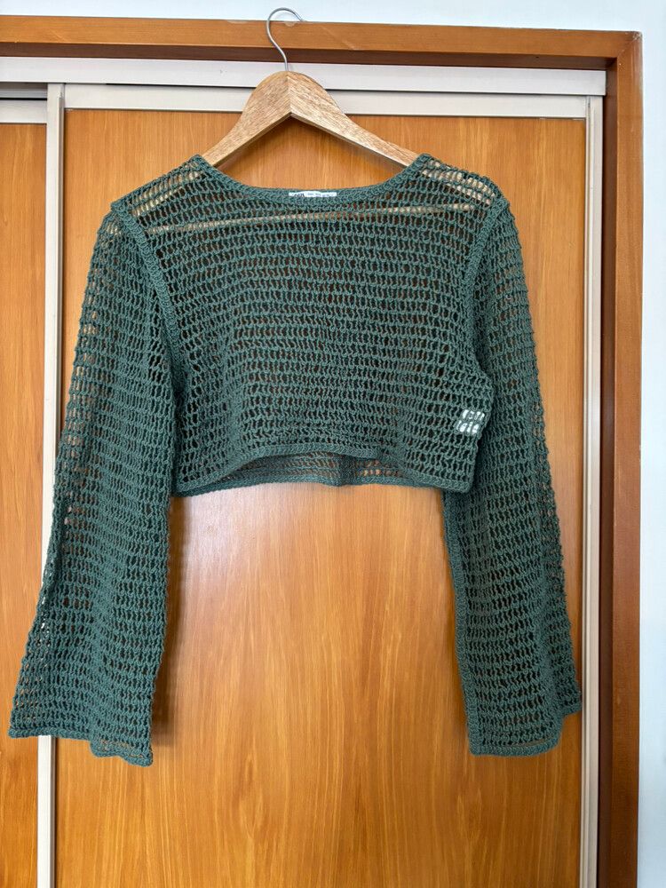 Open Knit Crop