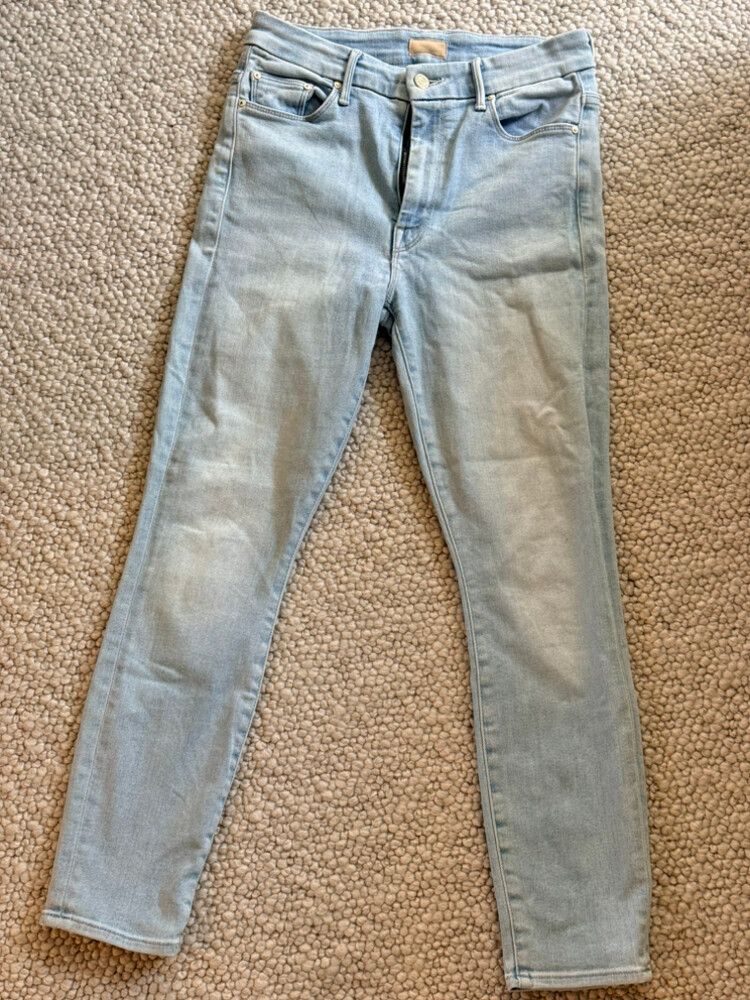MOTHER “The Looker” Skinny Jeans – Light Wash | Size 27 | Mint Condition