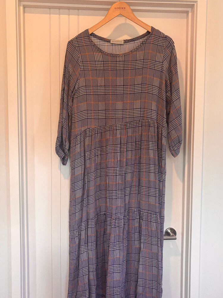 Briarwood Plaid Midi Dress