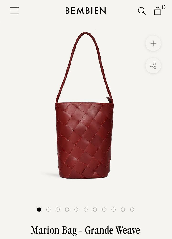 Bembien Marion Woven Leather Bag