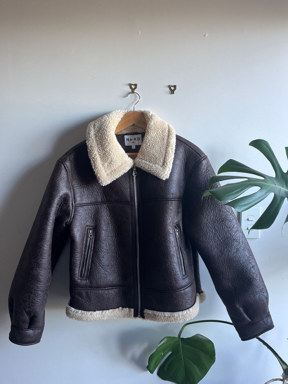 NAKD Vintage Look Bonded Jacket