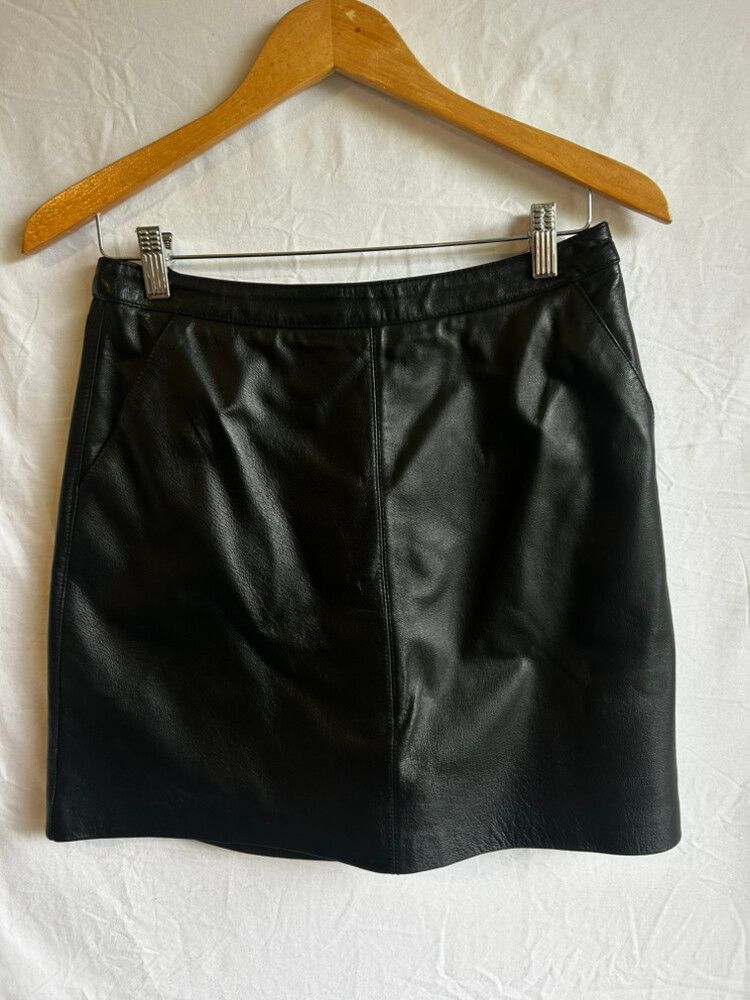 Portmans Leather Skirt 10