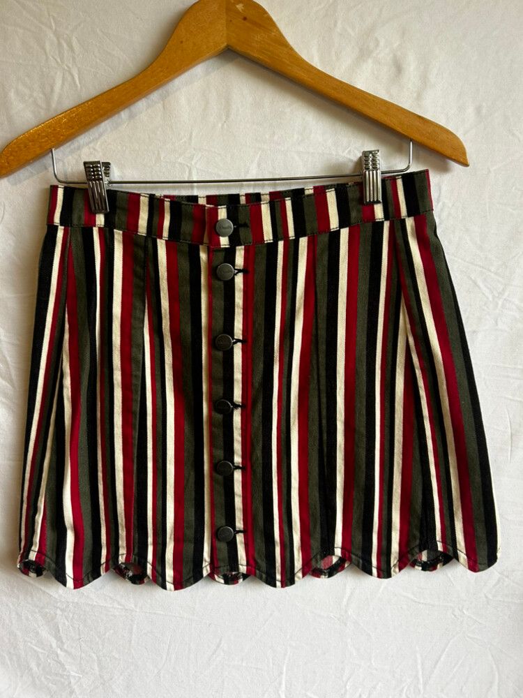 Afends Striped Mini Skirt 10