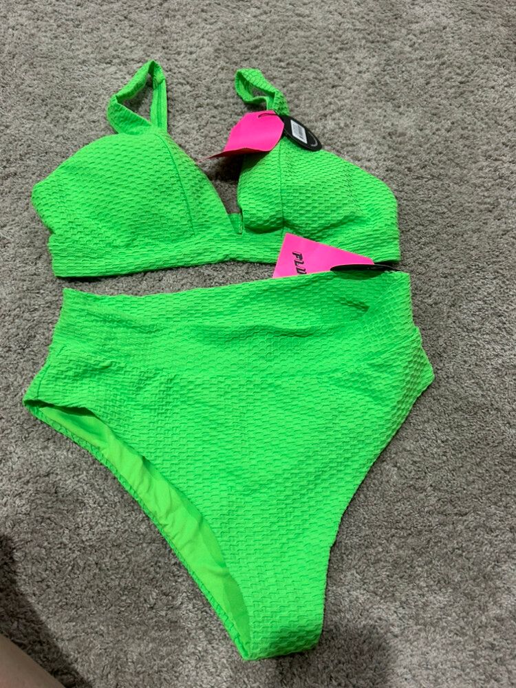 Infamous Swim Lime 2XL Set