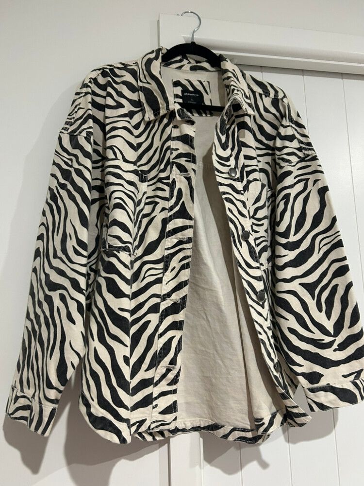 All About Eve Zebra Print Jacket