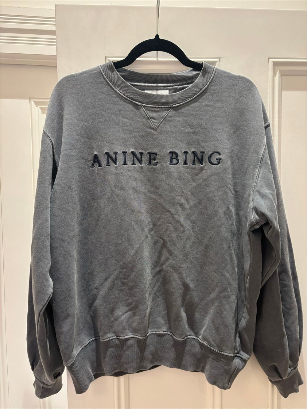 Anine Bing Grey Sweatshirt