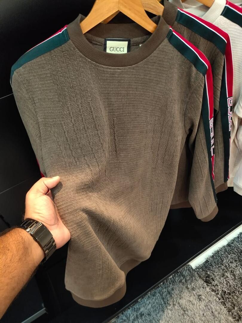 Gucci Brown Long Sleeve Top