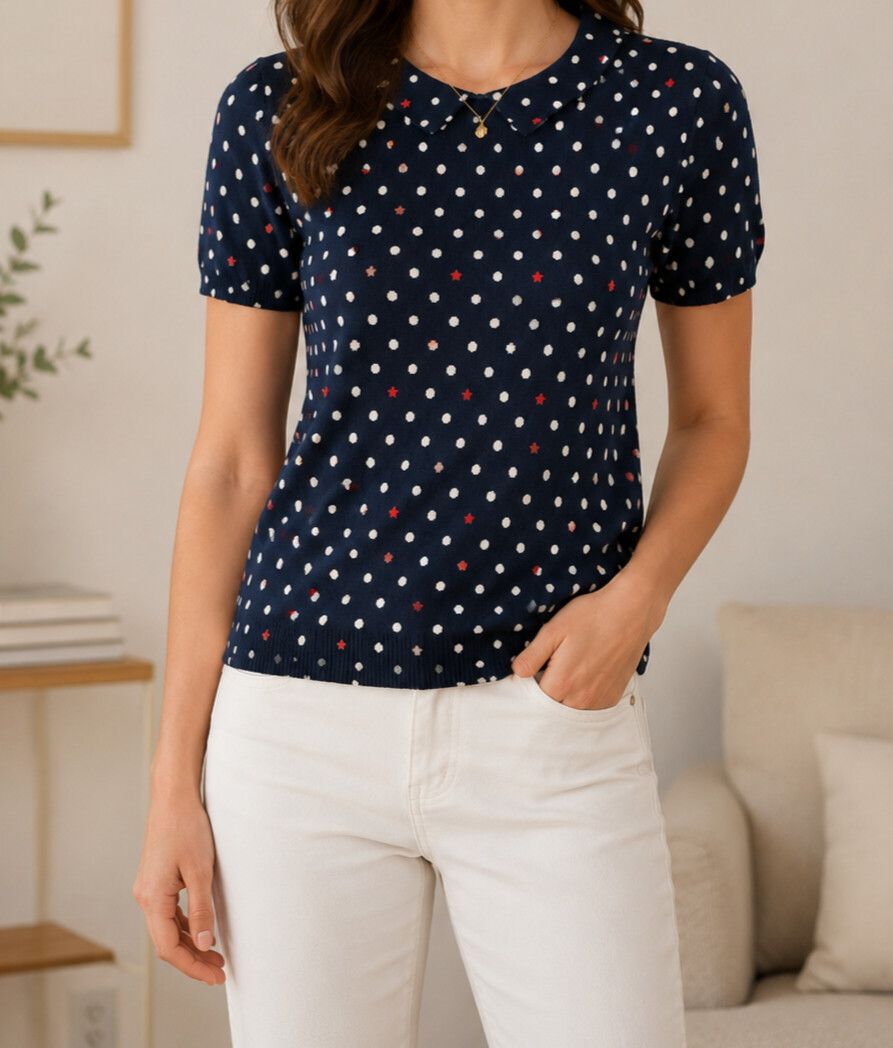 Polka Dot Top