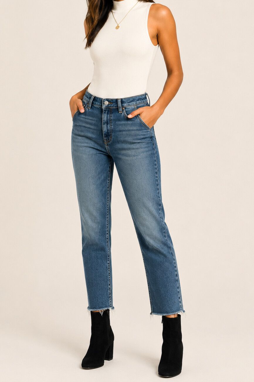 Country Road Blue Straight Leg Jeans