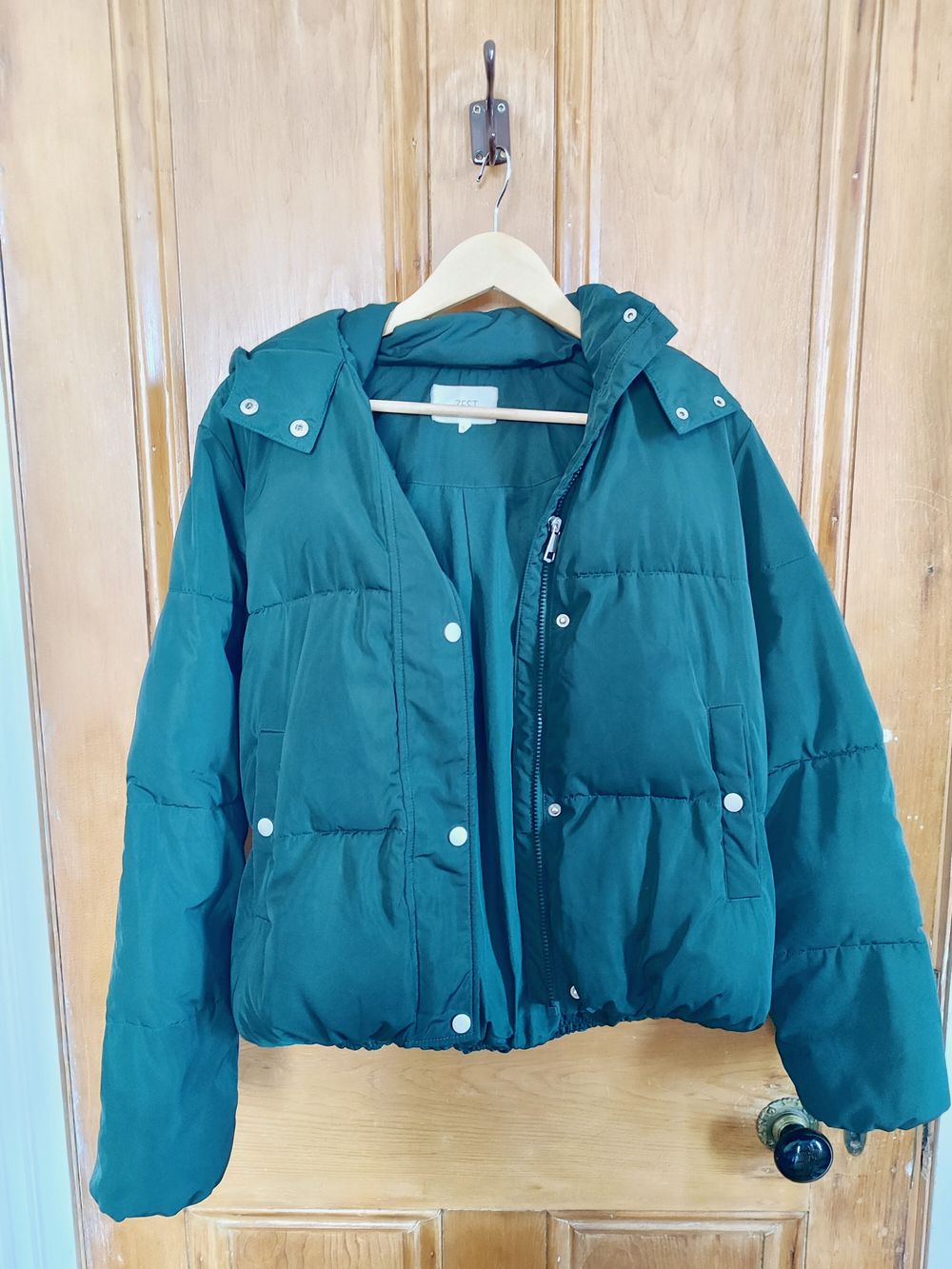 Zest Green Puffer Jacket