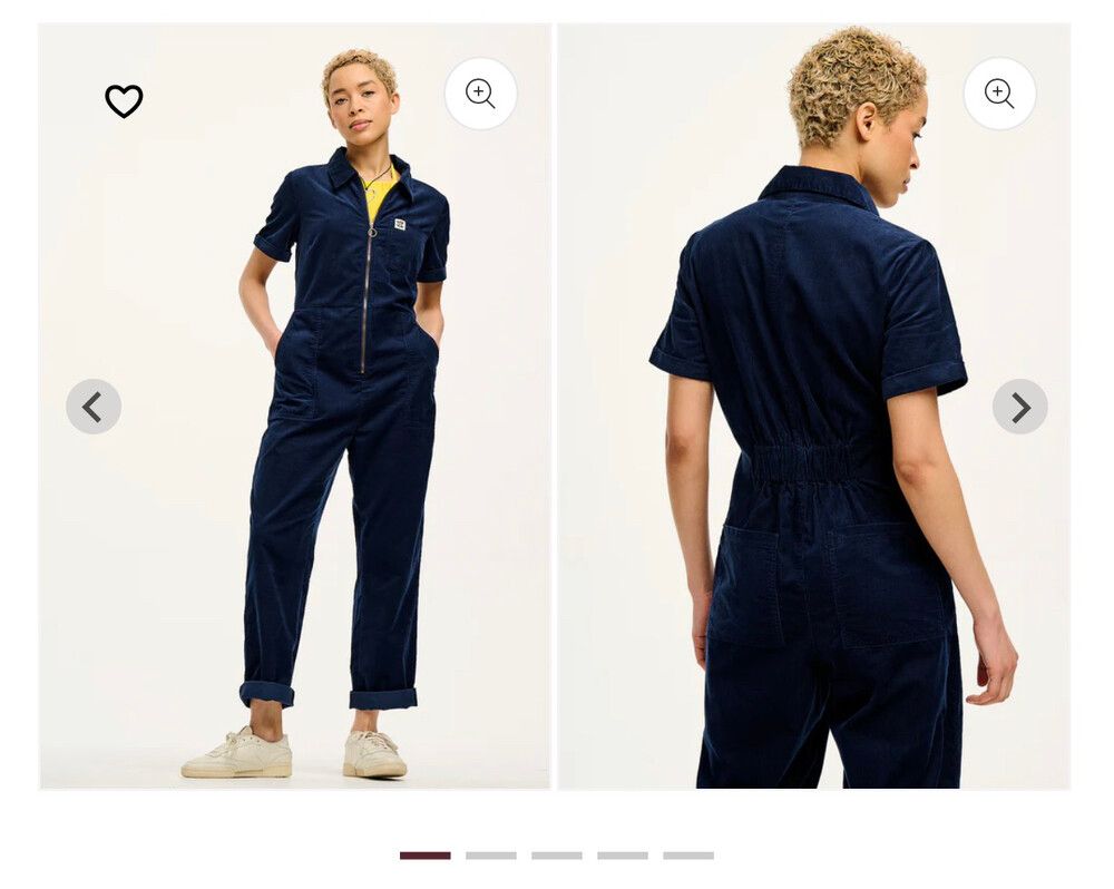 Lucy & Yak corduroy jumpsuit