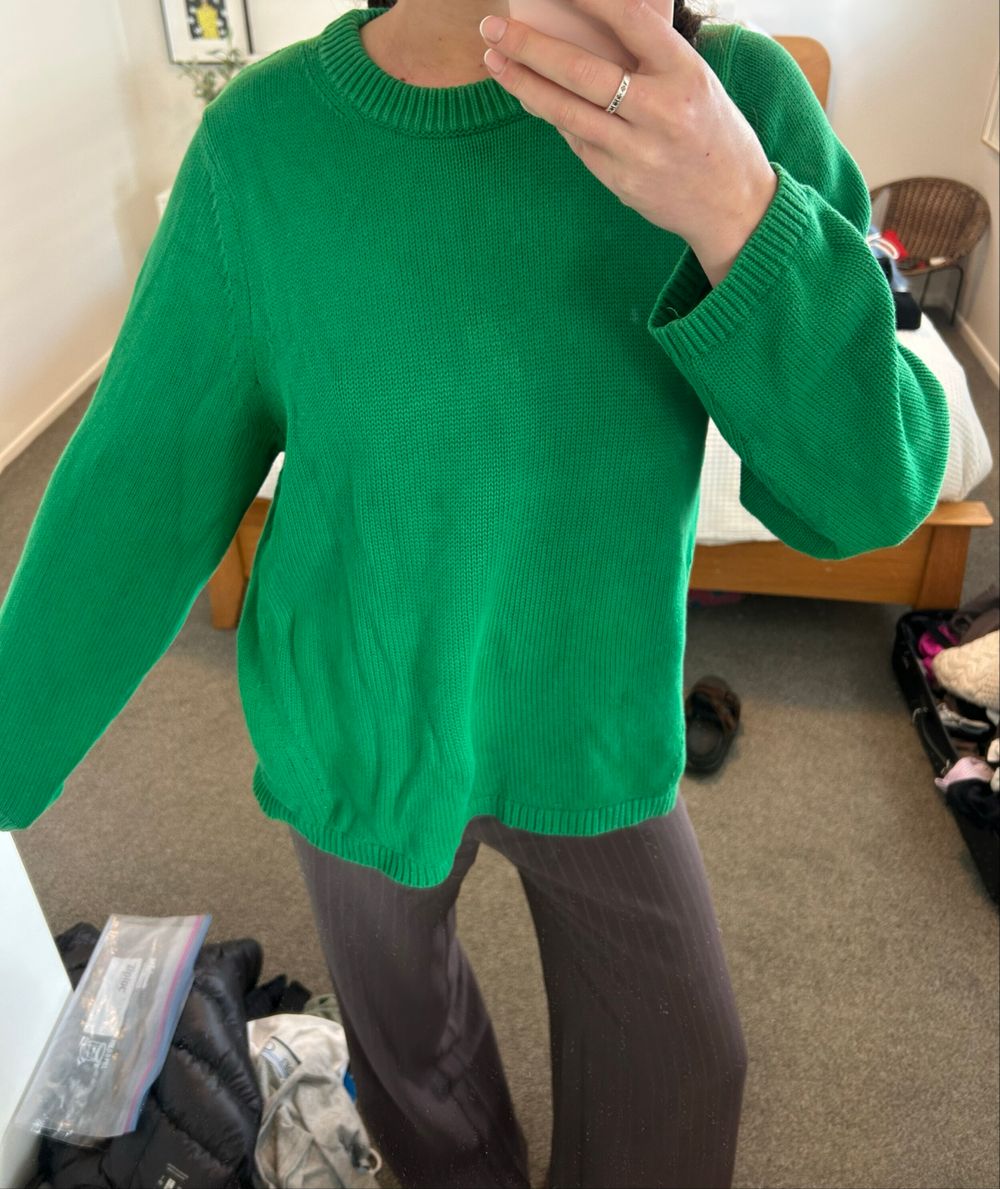 Gorman Green Knit Jumper