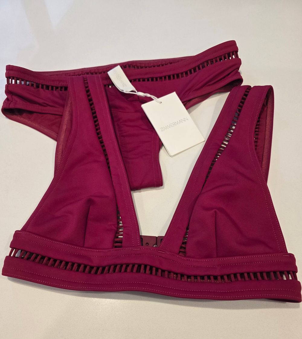 Zimmermann Ruby Cut-Out Bikini Set