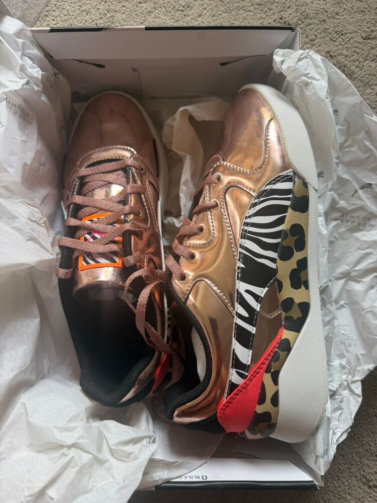 Puma X Sophia Webster Rose Gold Sneakers