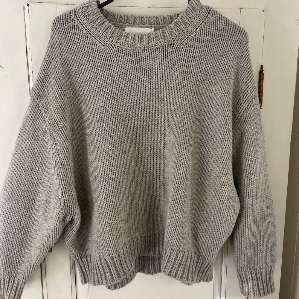 Bassike cotton merino wool knit jumper