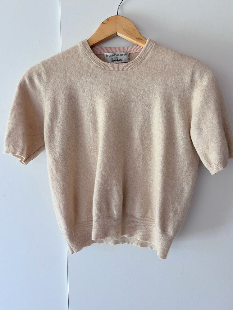 Luxury Cashmere - Brunello Cucinelli Short Sleeve Jumper