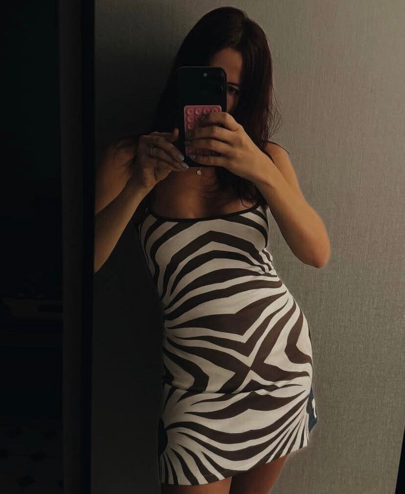 Summi Summi Zebra Mini Dress Size L