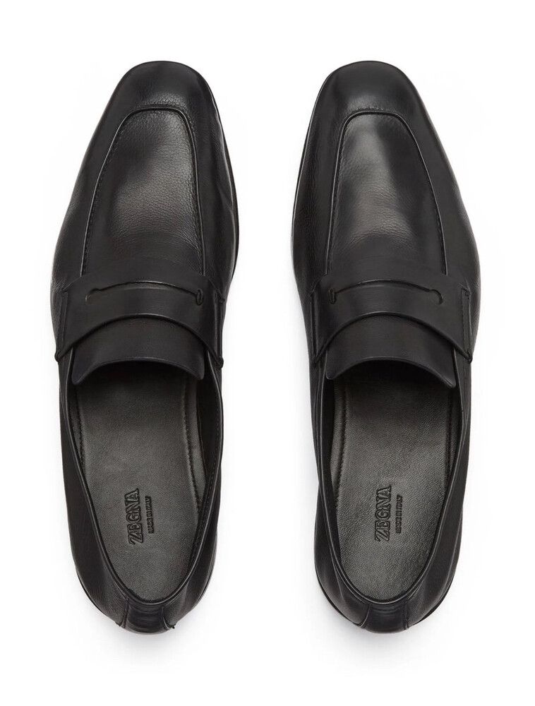 Zegna Lasola slip-on Leather Loafers