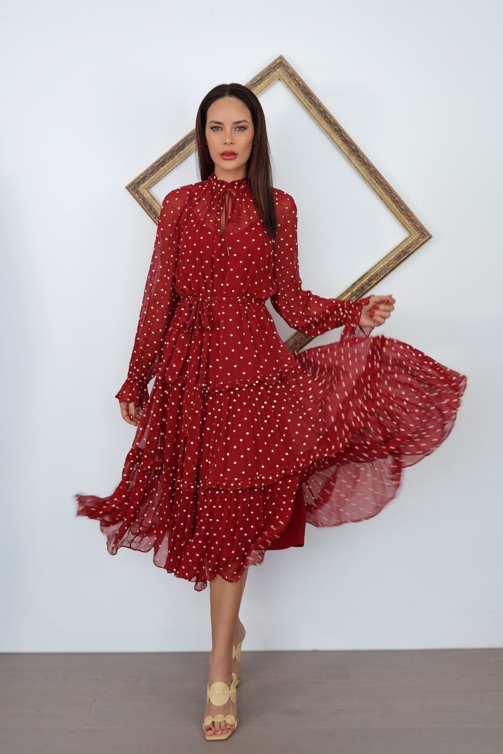 Zimmermann lady beetle  Polkadot dress size 0