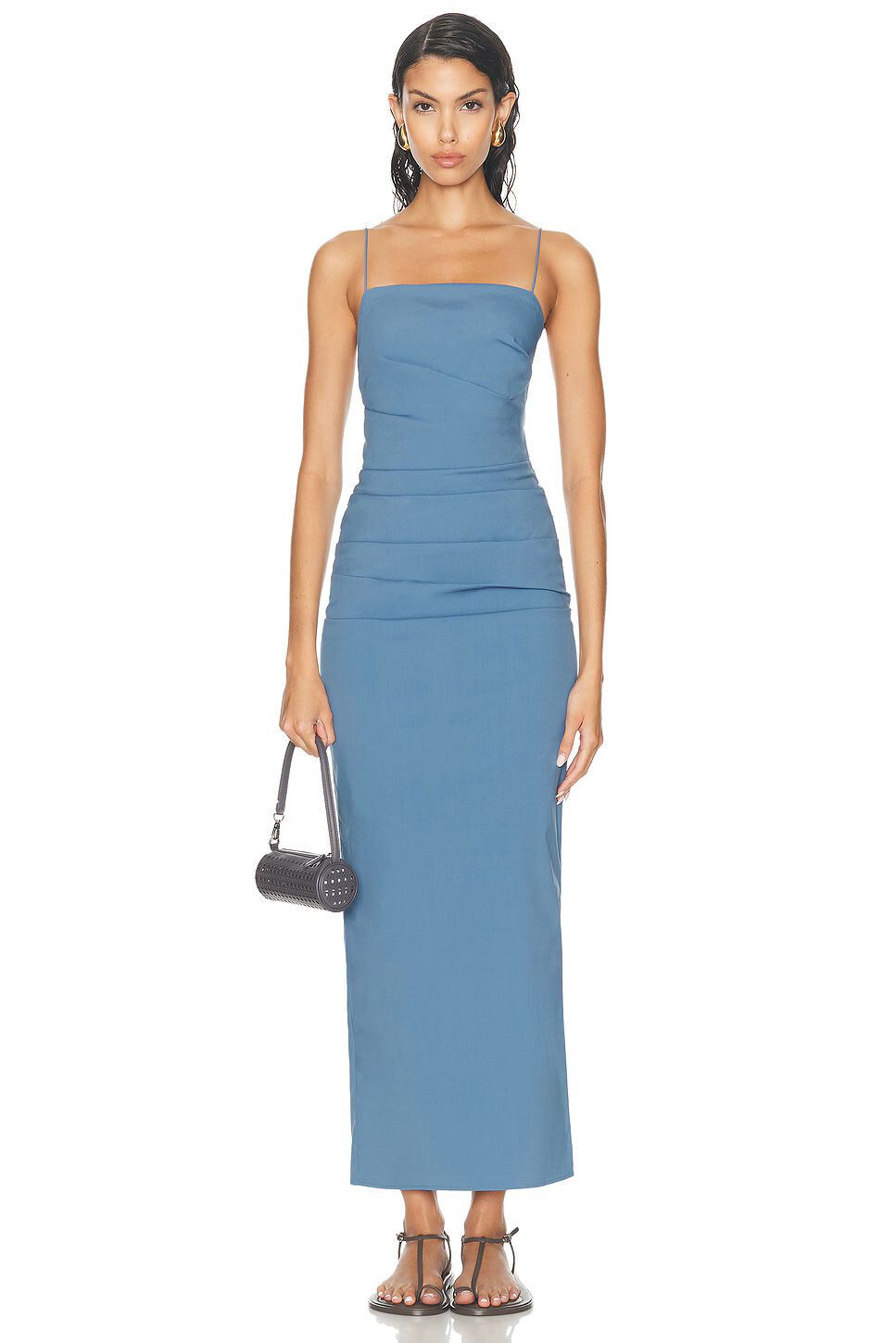 BNWT Sir The Label Washed Blue Jones Gown - Size 2/10 AU
