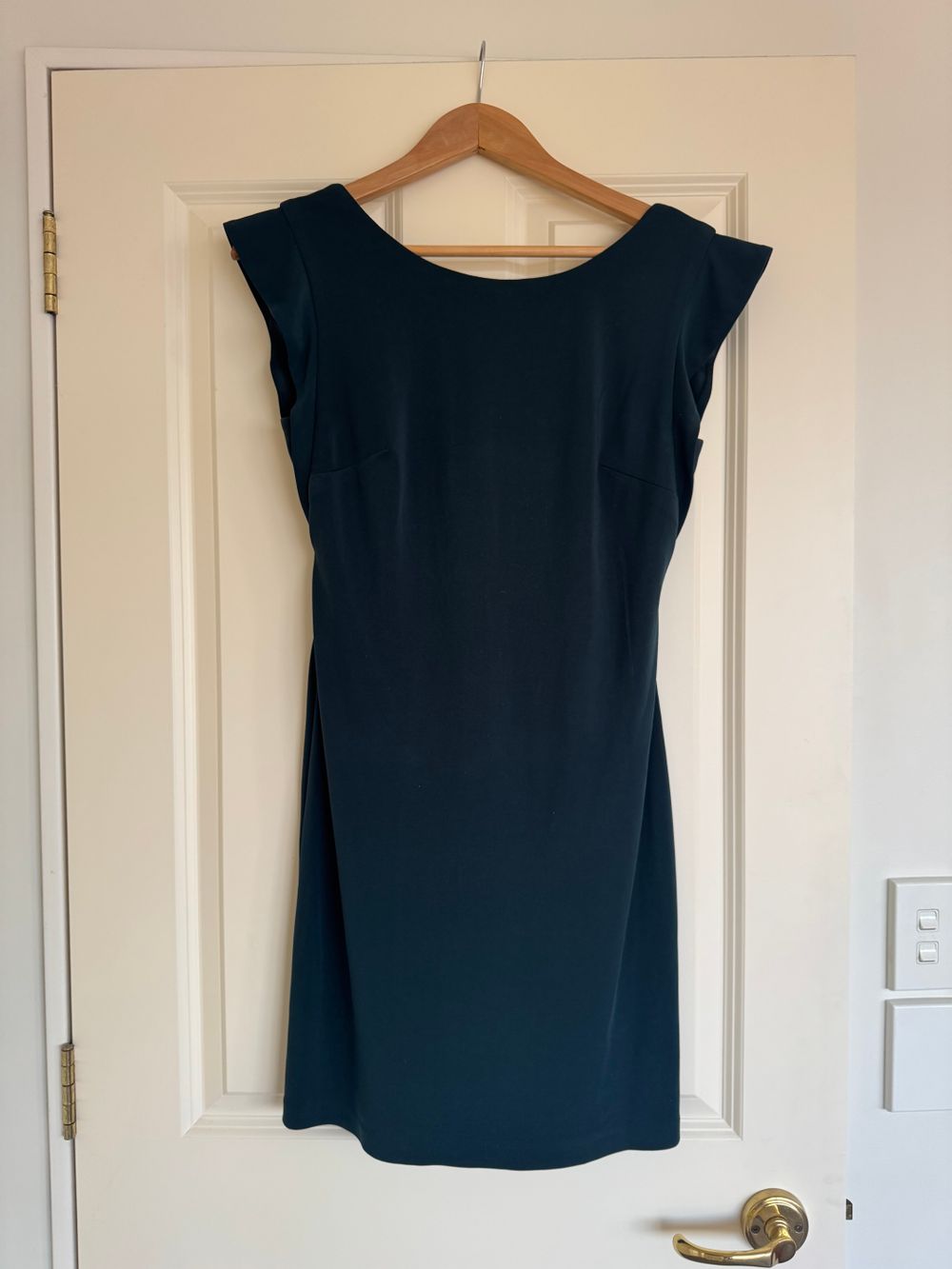 IVY BLU - Ivy + Blu Teal Mini Dress on Designer Wardrobe