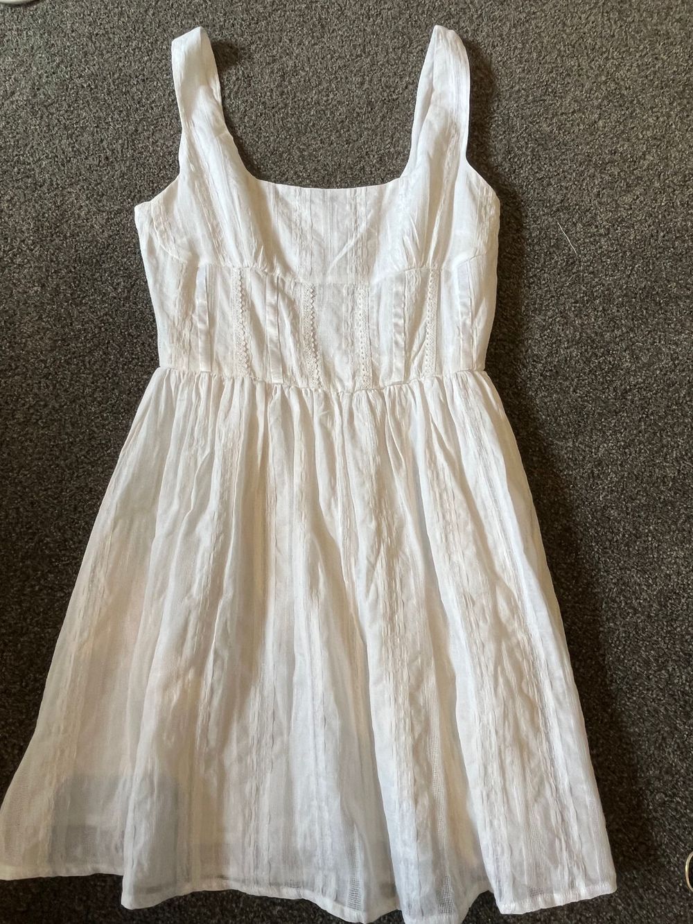 Princess Polly - LORINDA MINI DRESS WHITE LOW IMPACT on Designer Wardrobe