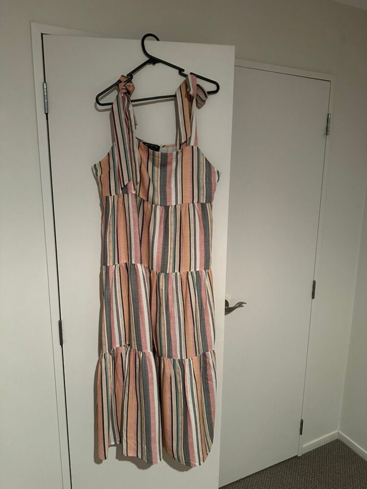 Minkpink Striped Maxi Dress