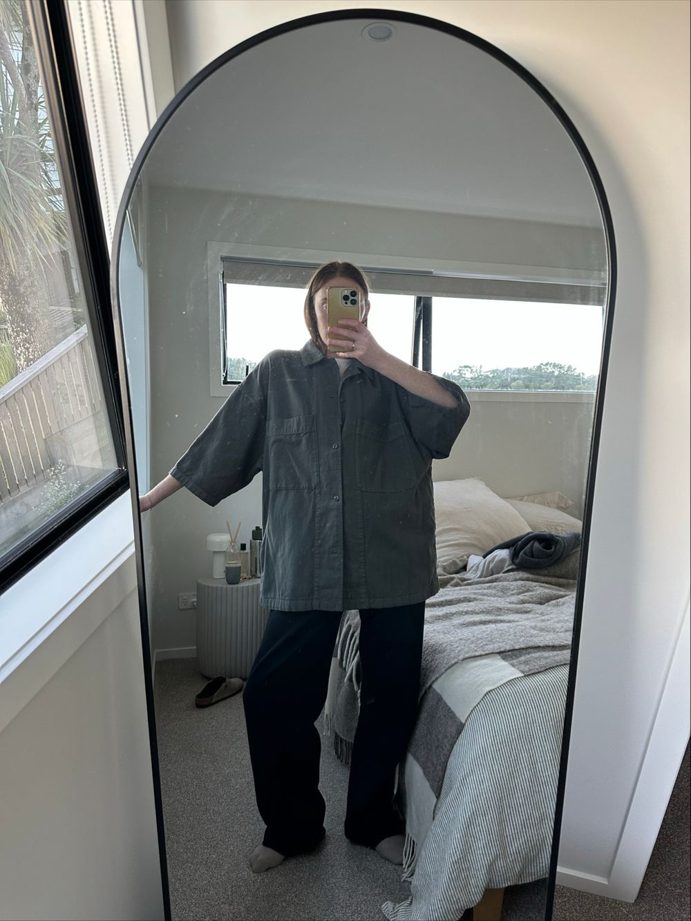 Uniqlo U Grey Oversized Shirt