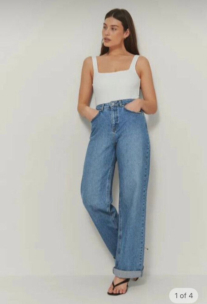 Nakd Wide Leg Baggy Jeans