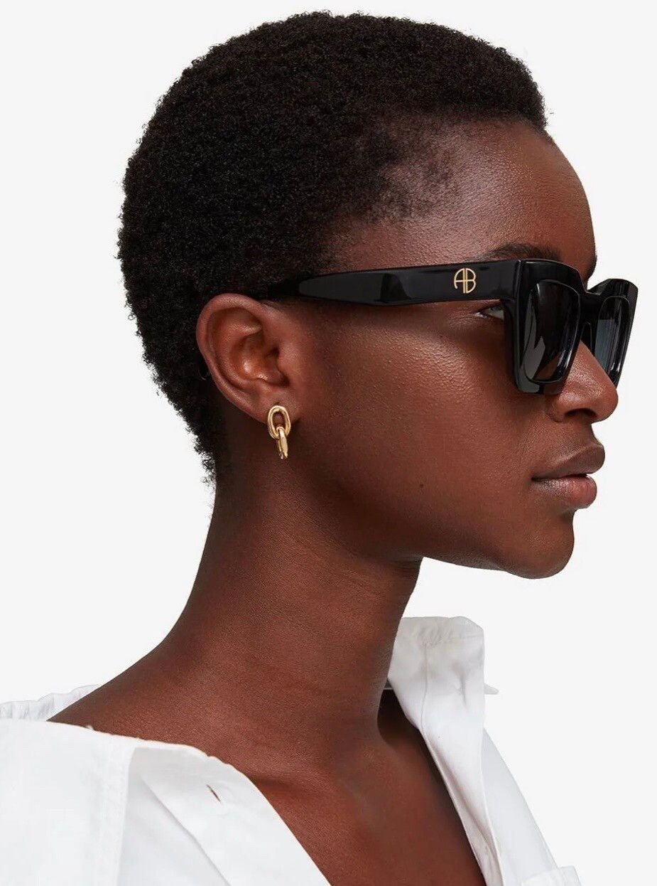 Anine Bing Indio Black Sunglasses