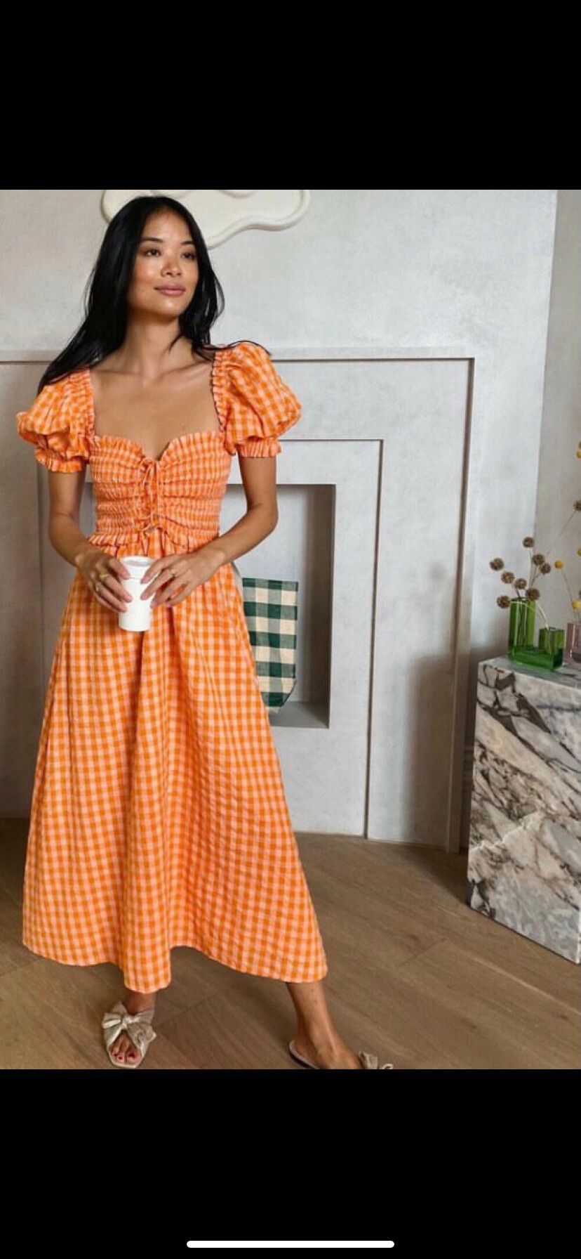 steele orange dress Dani Dress by Steele for Rent