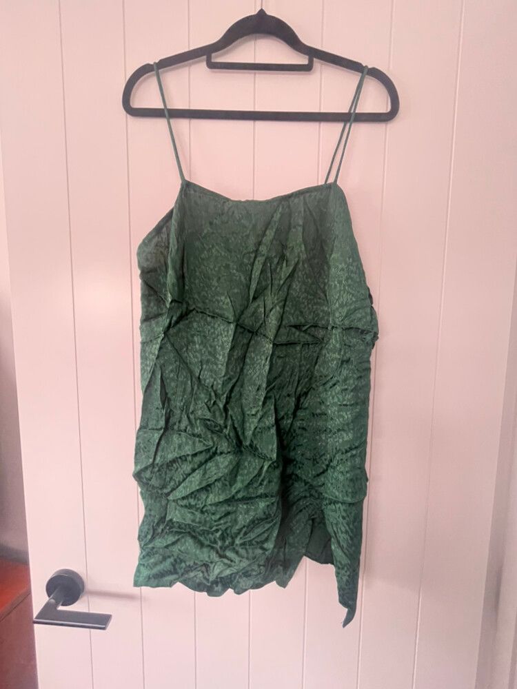 Motel Green Dress