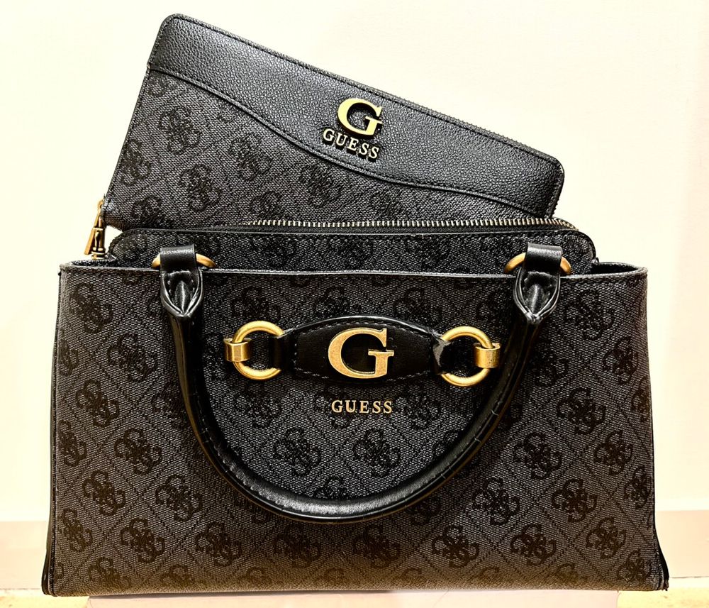 Guess Black Handbag/Wallet