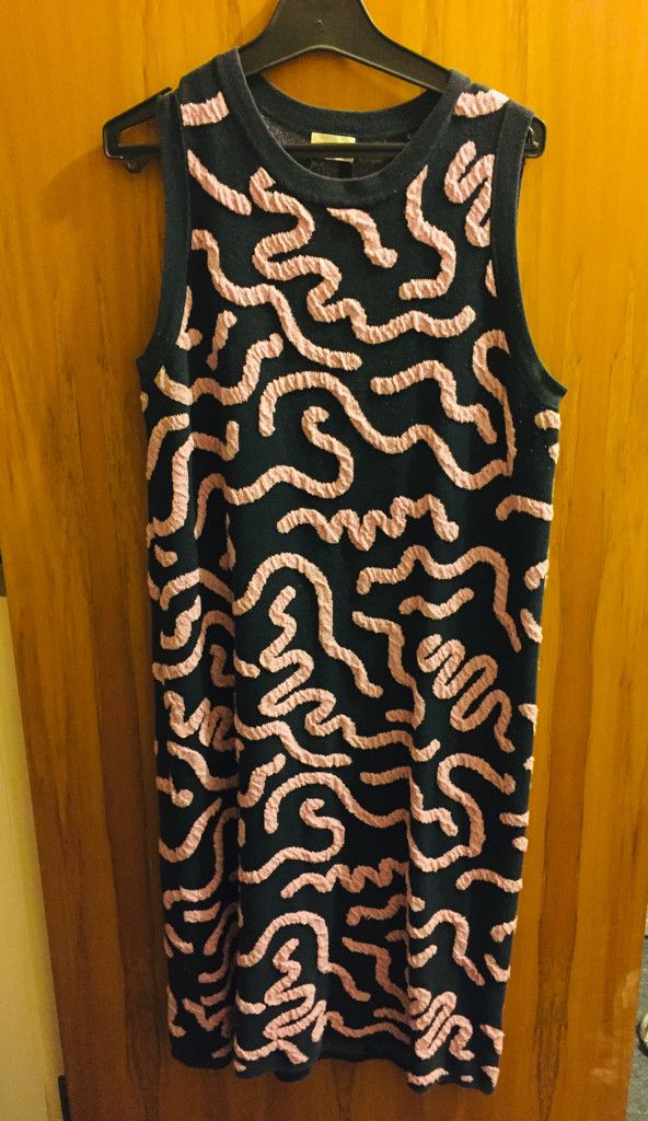 dress knitted green Zarina
