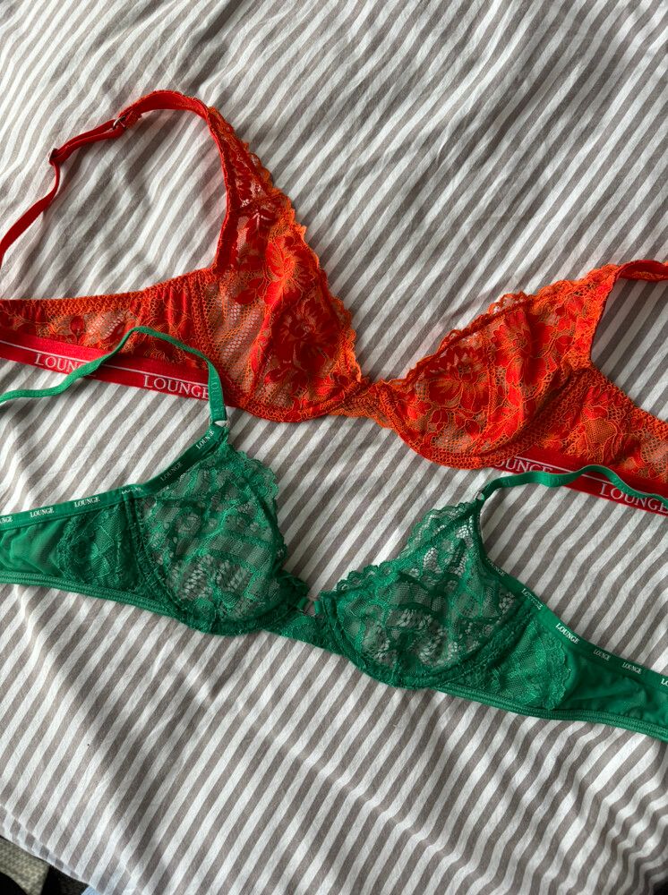 Green Lounge Underwear Bralette