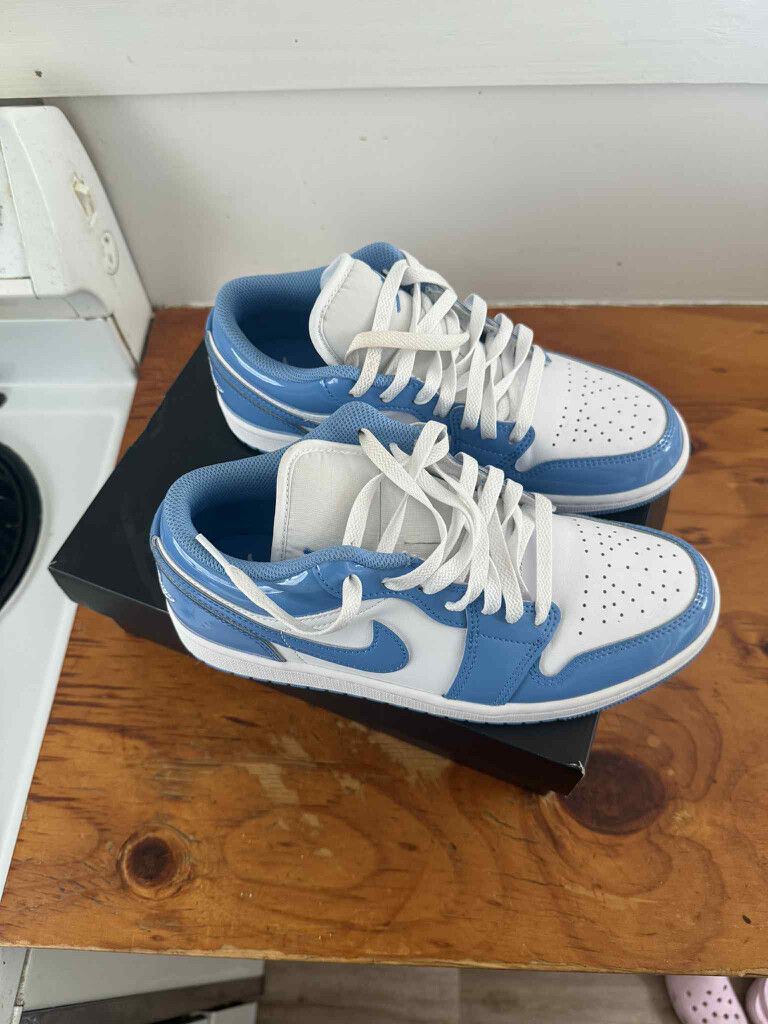 Air Jordan Blue White Sneakers