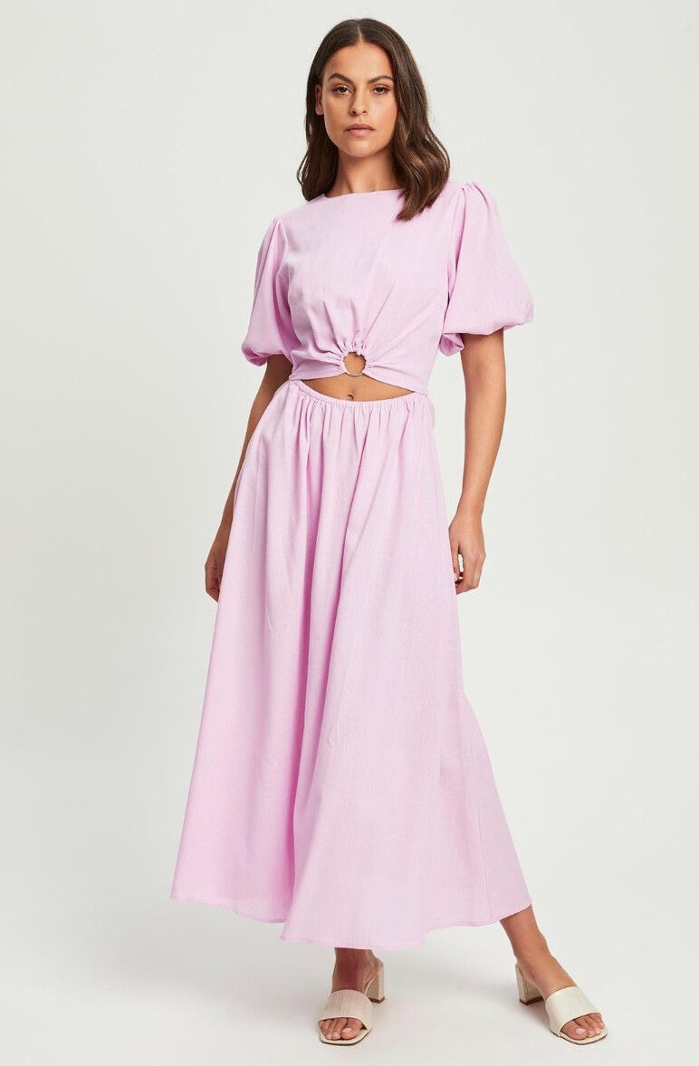 Calli Hilton Midi Dress